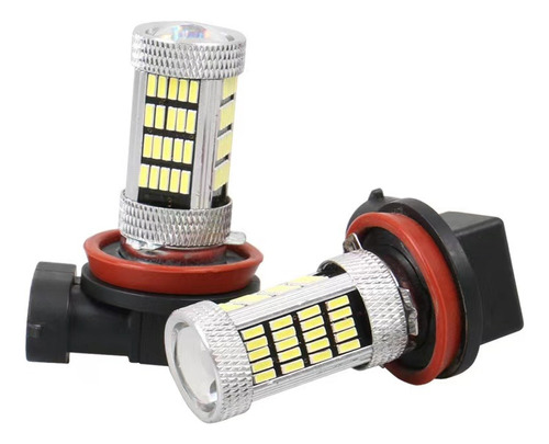 2 Piezas Faros Antiniebla Led Automotrices H11 H3 9005 P13w