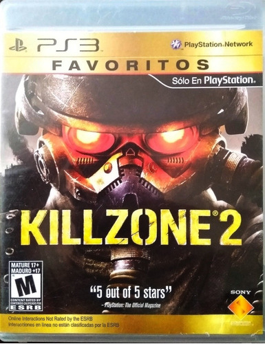 Juego Killzone 2 Play Station 3 Ps3 Fisico Buen Estado