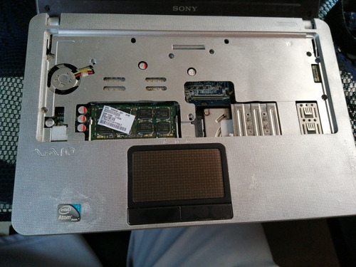 Carcasa De Mini Sony Vaio Vpcw120al Pintada 