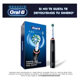 Cepillo De Dientes Eléctrico Oral-b Pro Series 3 Con Mango Recargable, Sensor De Presión Y Temporizador.