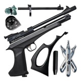 Pistola Co2 Rifle Fox Aire Comprimido 5,5 Cp2 Batman + Kit