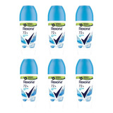 Desodorante Roll-on Rexona 50ml Feminino Cotton - Kit C/6un