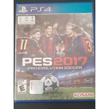 Juego Físico De Playstation 4 Pes 2017