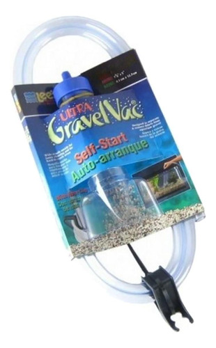 Sifão Lees Ultra Gravel Vac Mini 12x6cm Limpeza De Aquários