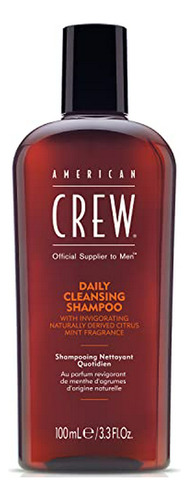 Champú American Crew Para Hombres, Limpieza Diaria, Fórmula 