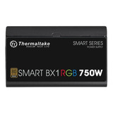 Fuente De Alimentación Para Pc Thermaltake Technology Smart Bx1 Rgb Series Sp-750ah2nkb 750w Black 100v/240v