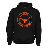 Sudadera Capucha Longhorns De Texas, Cuernos Largos, Mod. 04