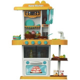 Set Cocina De Juguete Infantil 72cm Agua Sonidos Y Luz 