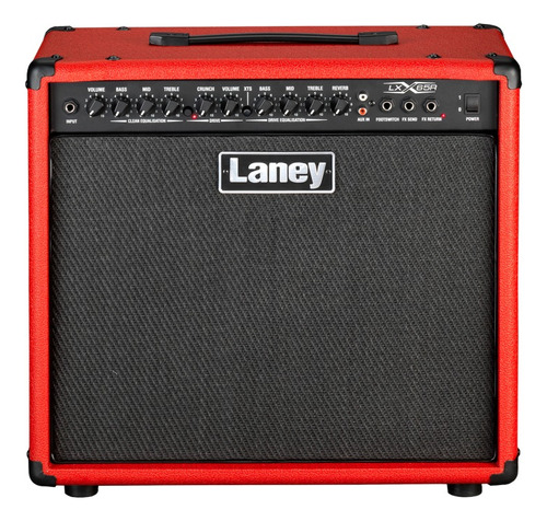 Combo Amplificador P/guitarra De 12 Pulgadas Laney Lx65r-red Color Rojo