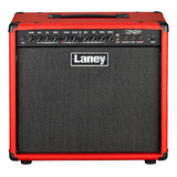 Combo Amplificador P/guitarra De 12 Pulgadas Laney Lx65r-red Color Rojo