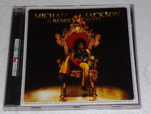 Michael Jackson The Remix Suite Cd Promo Kktus