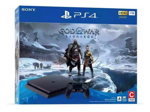  Sony Playstation 4 1tb God Of War: Ragnarok Color Negro