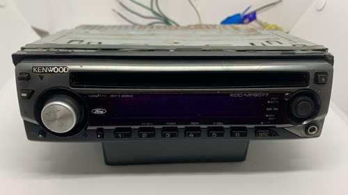 Rádio Automotivo Cd Player Kenwood Ford Kdc  Mp 6077 - Leia