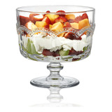 Artland A Pearl Ridge Trifle Bowl, 88 Oz, Vidrio