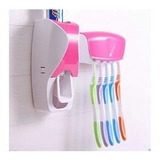 Dispensador De Pasta Dental Y Porta Cepillos