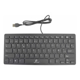 Mini Teclado Usb Alambrico 78 Teclas Español Elegate Tc.03