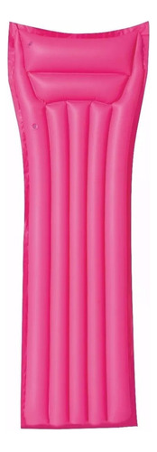 Colchoneta Inflable Bestway 183x69 Cm Colores Salvavidas Color Fucsia