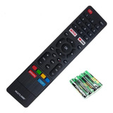 Controle Remoto Multilaser Tl020 Tl024 Tl032 Tl043 + Pilhas