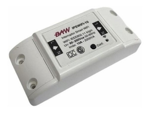 Interruptor Inteligente Wifi Baw 220v 10a Smart Timer