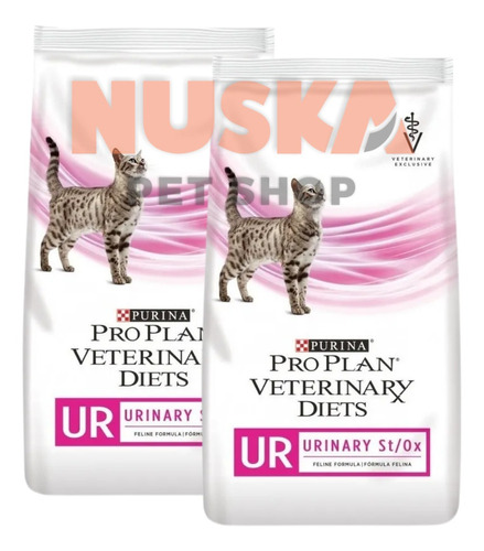 Pro Plan Veterinary Vias Urinarias Cat 1.5 Kg X 2 Unidades
