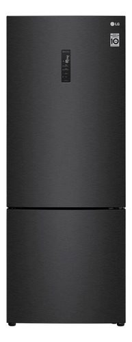 Geladeira Smart Gcb569nq Frost Free Inverse 451 Litros LG Cor Preto 220v