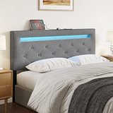 Cabecero Led Para Cama Queen Con