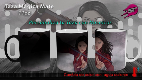 Taza Magica Alusiva A Mulan Muln-022