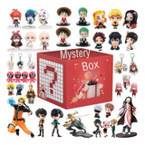 Caja Misteriosa Anime Figuras Con 10 Piezas, Mistery Box