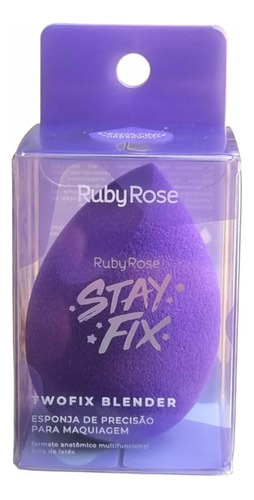 Esponja Facial Macia E Flexível  Stay Fix Ruby Rose