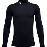 Polera Negra Compresión Hombre Under Armour Coldgear Talla M