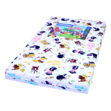 Colchon De Cuna Bebe Infantil Suavestar 140x90x10 Cm Espuma Color Estampado Dibujos