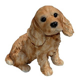 Figurina Cocker Spaniel Para Exteriores - 80095.