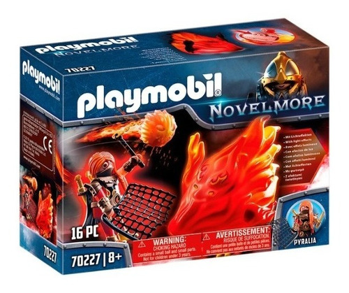 Playmobil Novelmore 70227 Espiritu Fuego Bandidos Burnham Pr