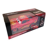 Cars Rayo Mcqueen Radio Control Luz Sonido Recargable 27 Cm Color Rojo