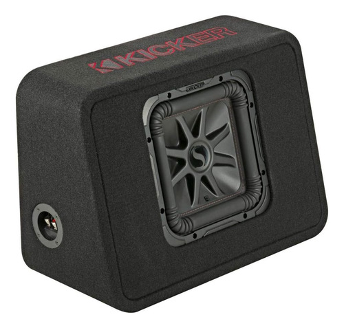 Subwoofer Kicker Profesional Cuadrado 10pl En Caja Acústica 