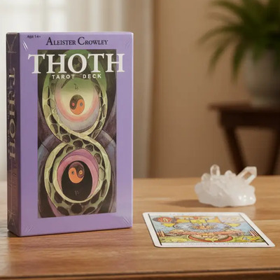Klp ` Baraja De Tarot De Alester Crowley Thoth, 78 Piezas | Meses sin interés