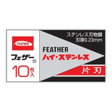 Hoja De Afeitar De Un Solo Filo Feather De Japón Fhs-10
