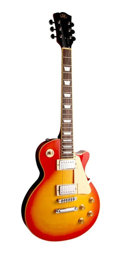 Guitarra Sx Les Paul Standard Flame Top