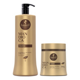 Kit Haskell Mandioca - Shampoo 1l + Máscara Hidratação 500g