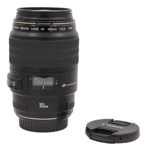 Lente Canon Ef 100mm F/2.8 Macro Ultrasonic Full Frame