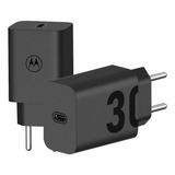 Carregador Turbo Power 30w Quick Charger Original Motorola