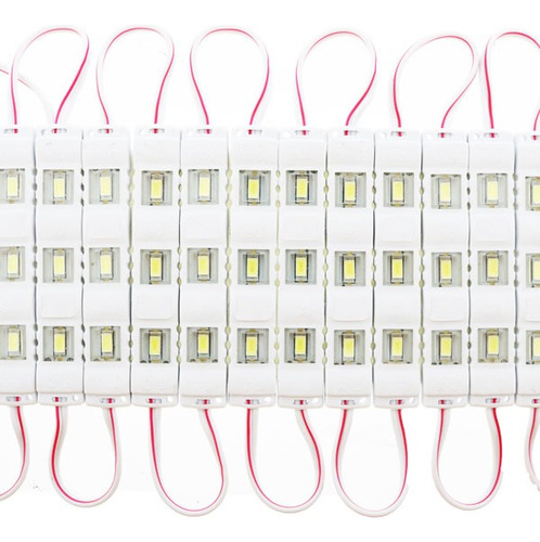 Pack 10 Modulos 3  Led 5630 + Que 5050 Frio Calido Color 12v