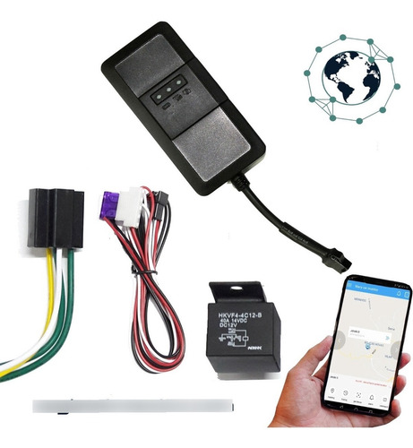 Gps Tracker Rastreador Antirrobo Moto Auto Localizador App