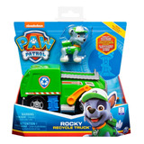 Paw Patrol Vehículo Básico Rocky Color Verde