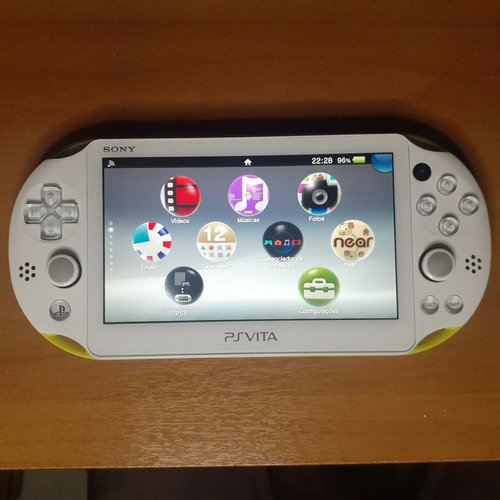 Sony Ps Vita Slim Standard Cor Lime-green E White