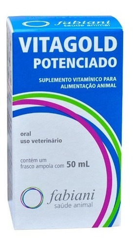 Vitagold Potenciado 50ml Suplemento Vitamínico