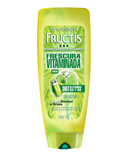 Fructis Acondicionador Frescura Vitaminado  300ml