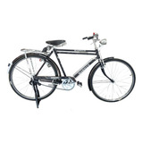 Bicicleta Retrô Antiga Passeio Bike Aro 28 Masculina - Preto