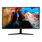 Monitor Led 32 Samsung Lu32j590uqlxzd Ultra Hd Cinza 4k