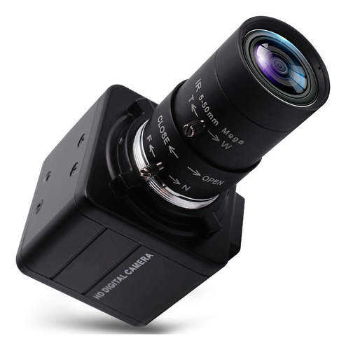 Webcam Svpro 4k Ultra Hd, Usb 2.0, Zoom Óptico De 5mm-50mm